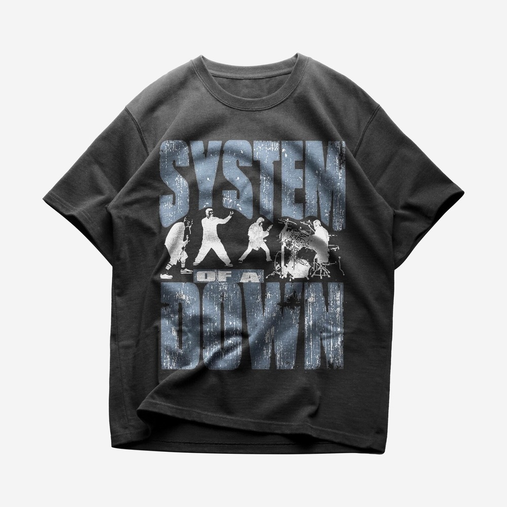 System Of A Down T-shirt, Metal Music T-shirt